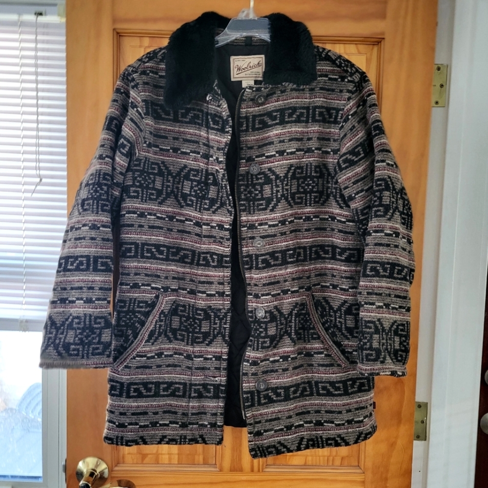 Vintage Woolrich wool coat